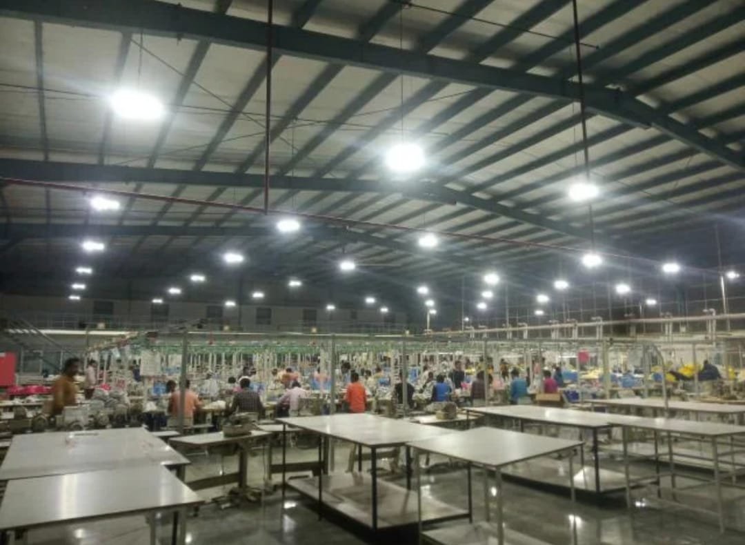 Large Scale Manufacturing Floor